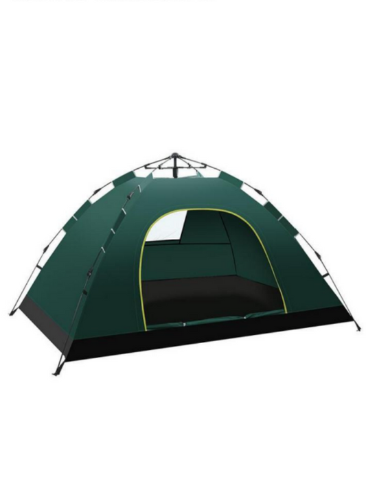 Dark Green One-Door One-Window Tent